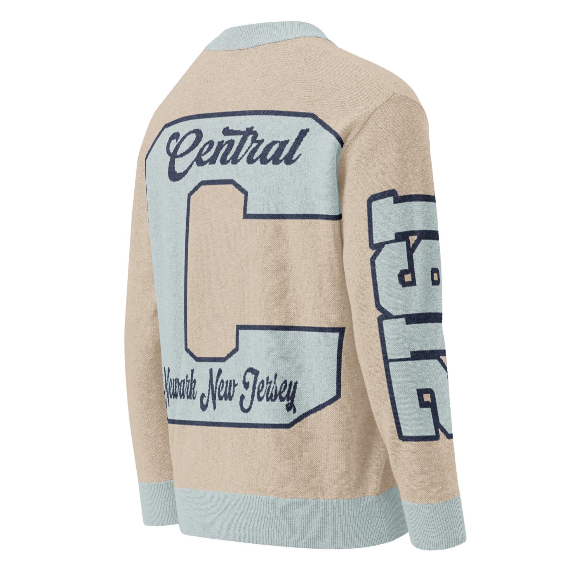 Central High School Letterman Knitted Cardigan
