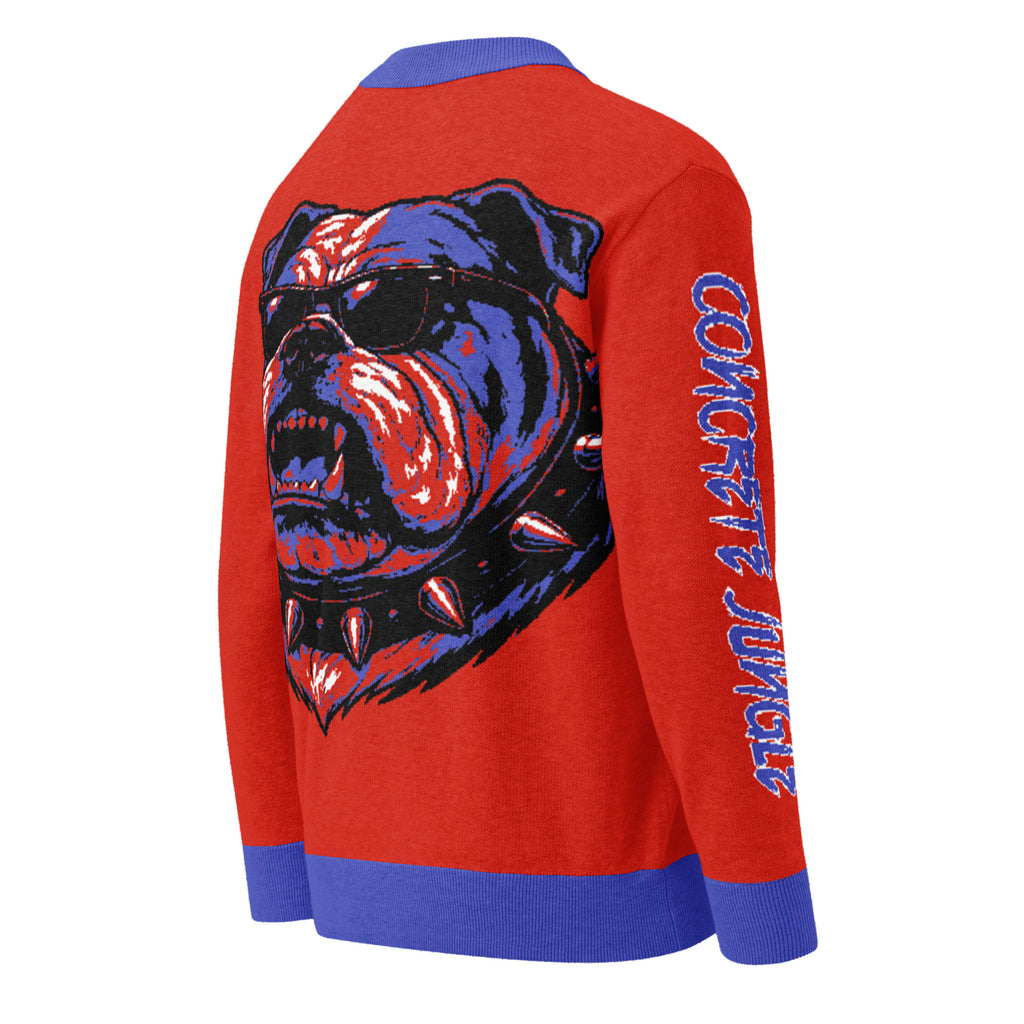 The Bulldog x Concrete Jungle Knitted Cardigan