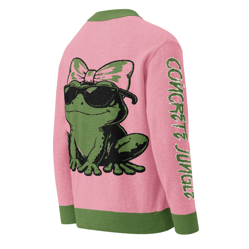 Pretty Frog x Concrete Jungle Knitted Cardigan