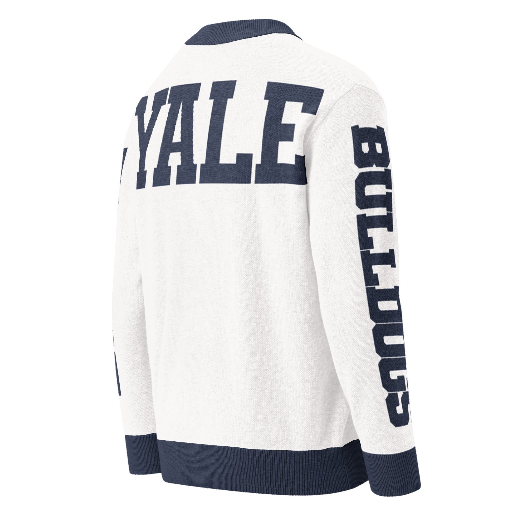Yale University Retro Varsity Knitted Cardigan