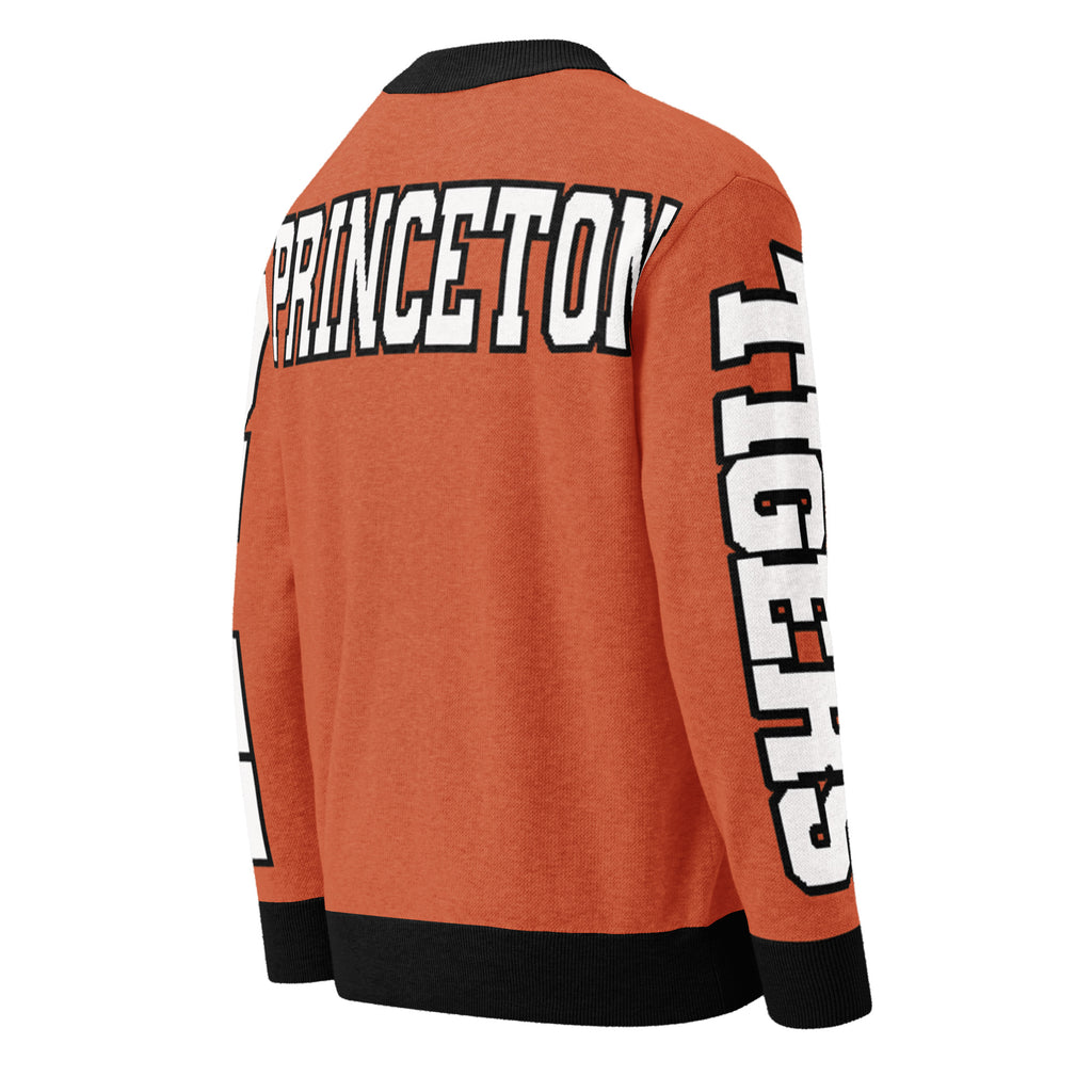 Princeton University Retro Varsity Knitted Cardigan