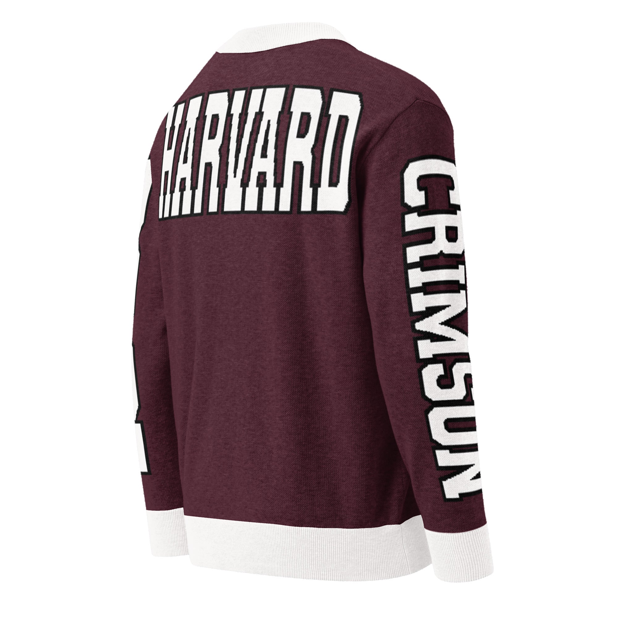 Harvard University Retro Varsity Knitted Cardigan