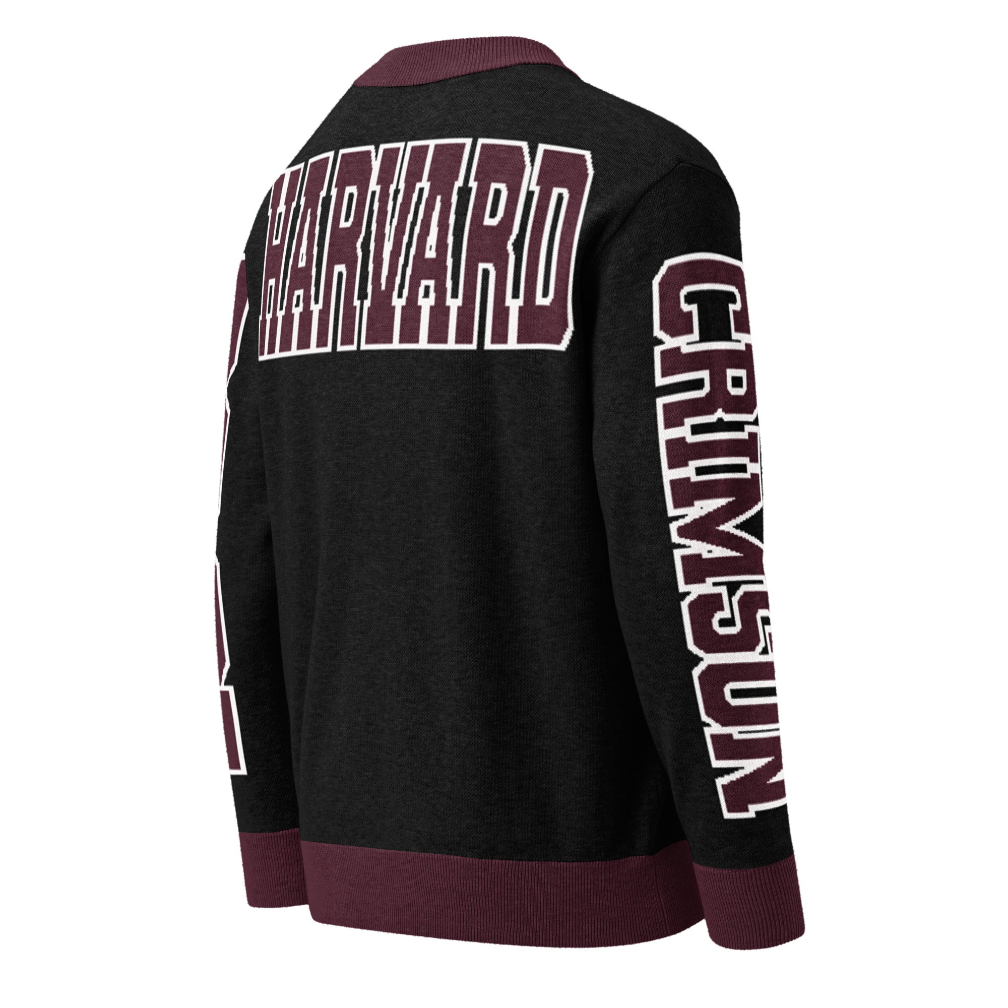 Harvard University Retro Varsity Knitted Cardigan