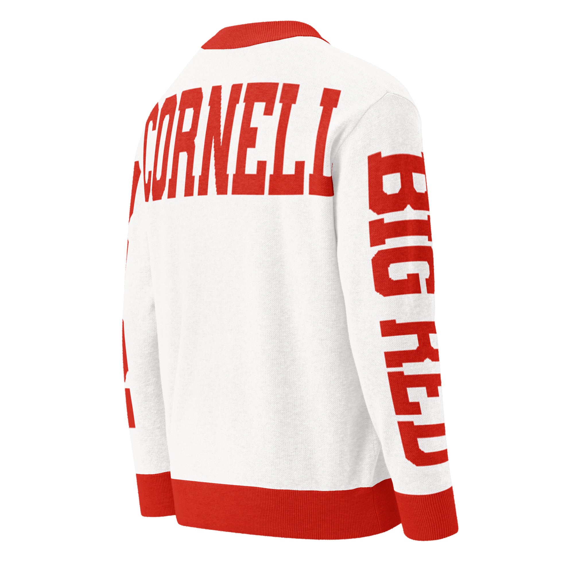 Cornell University Retro Varsity Knitted Cardigan