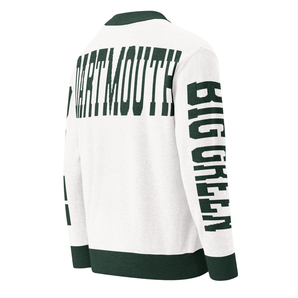 Dartmouth College Retro Varsity Knitted Cardigan