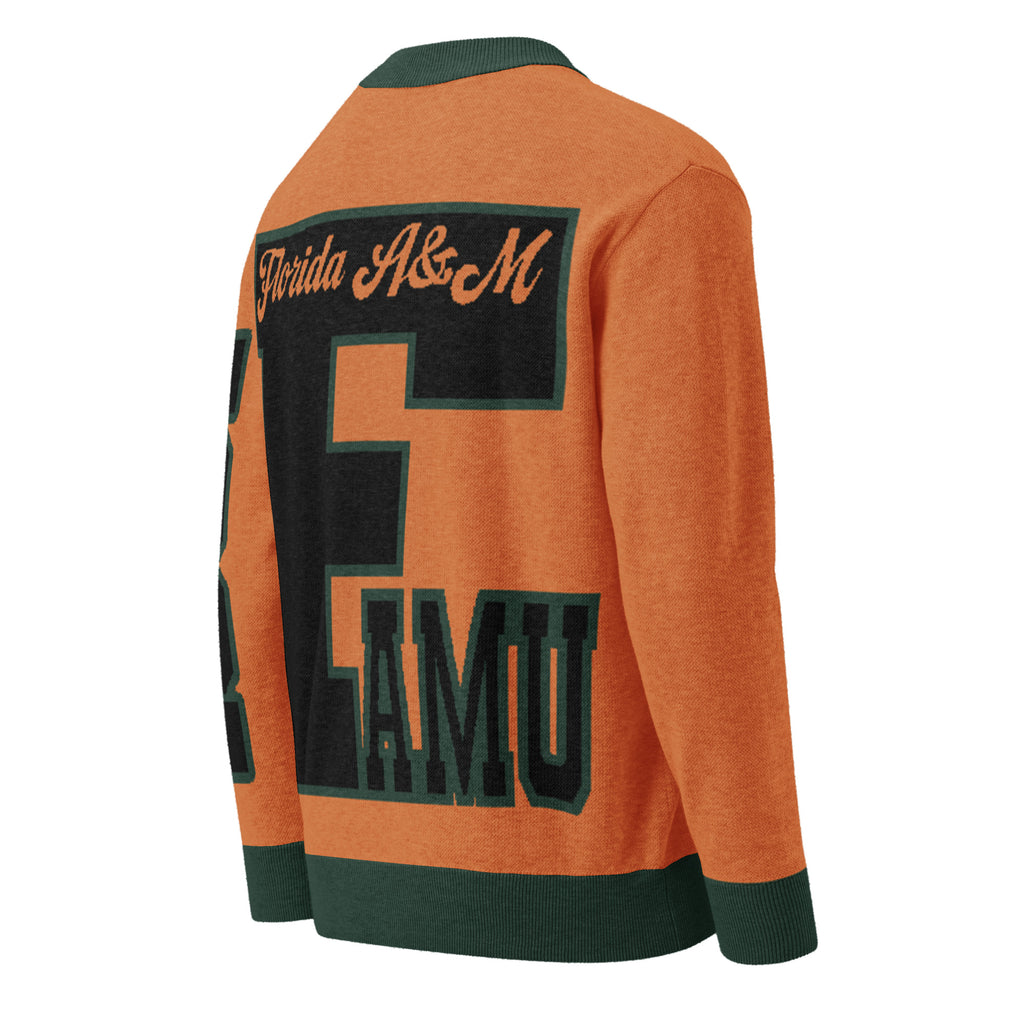 Florida A&M Varsity Unisex Knitted Cardigan