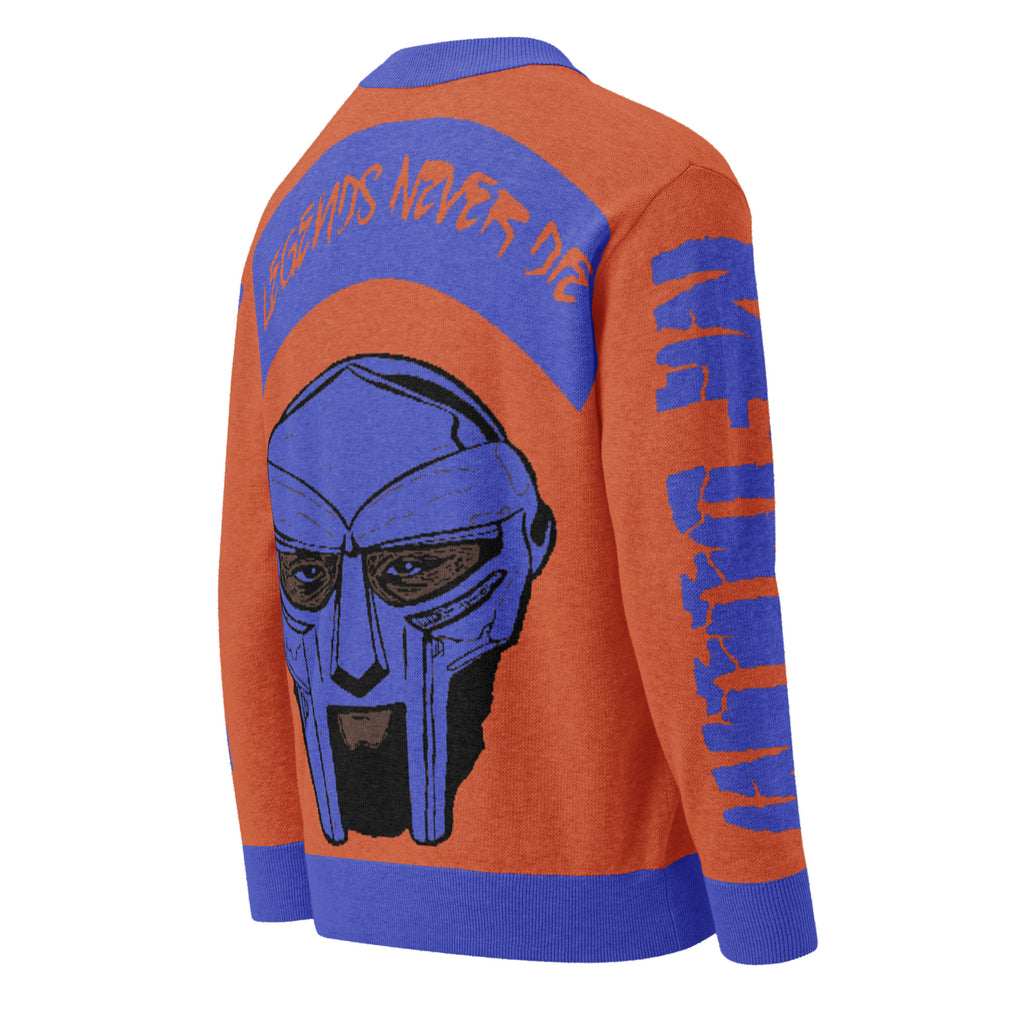 MF Doom x Legends Never Die Knitted Cardigan