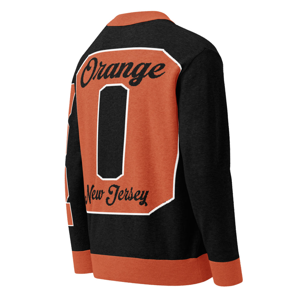 Orange High (NJ) Letterman Knitted Cardigan