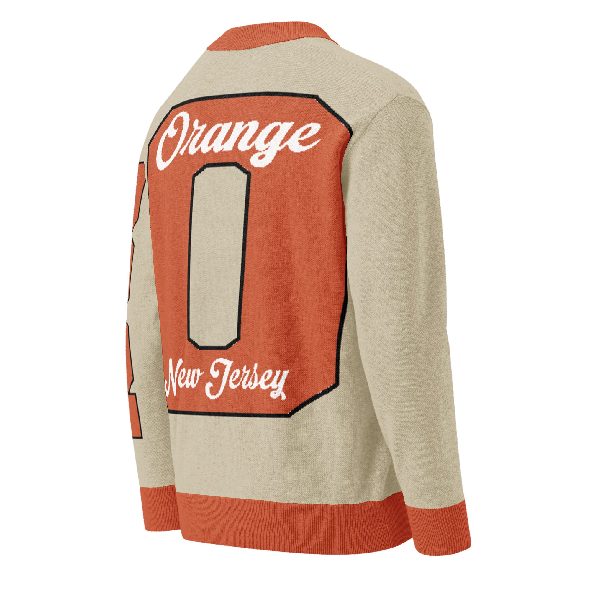 Orange High (NJ) Letterman Knitted Cardigan