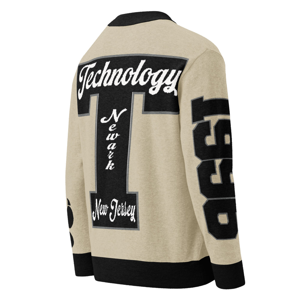 Technology High School (NJ) Letterman Knitted Cardigan