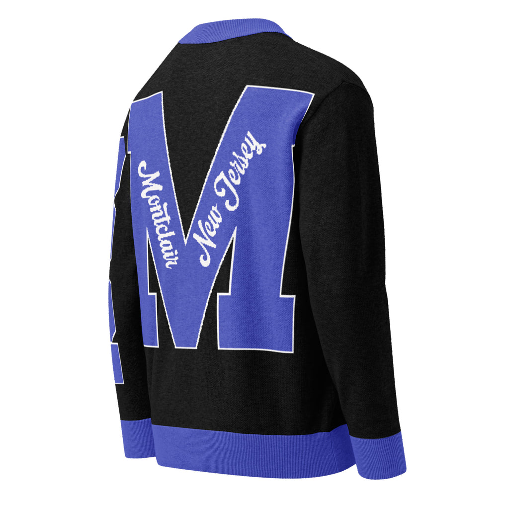 Montclair High (NJ) Letterman Knitted Cardigan