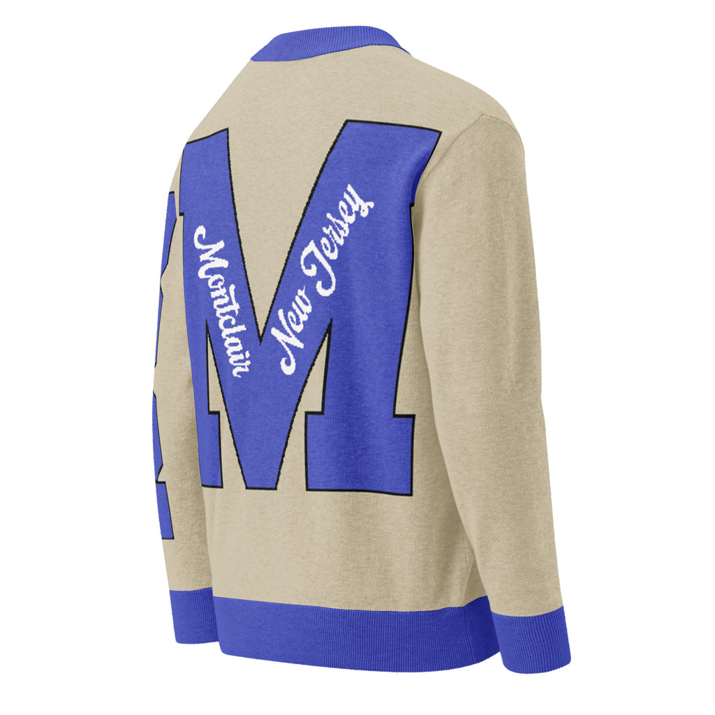 Montclair High (NJ) Letterman Knitted Cardigan