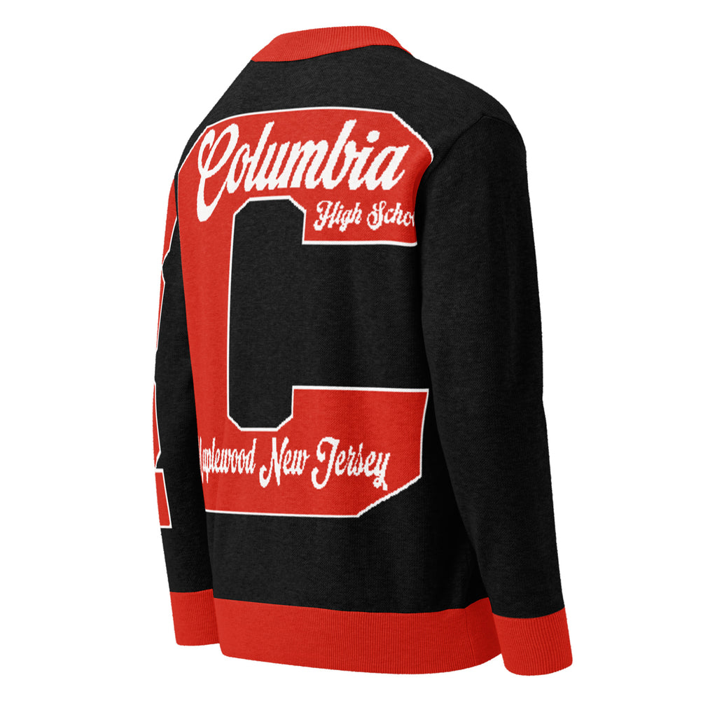 Columbia High (Maplewood, NJ) Letterman Knitted Cardigan