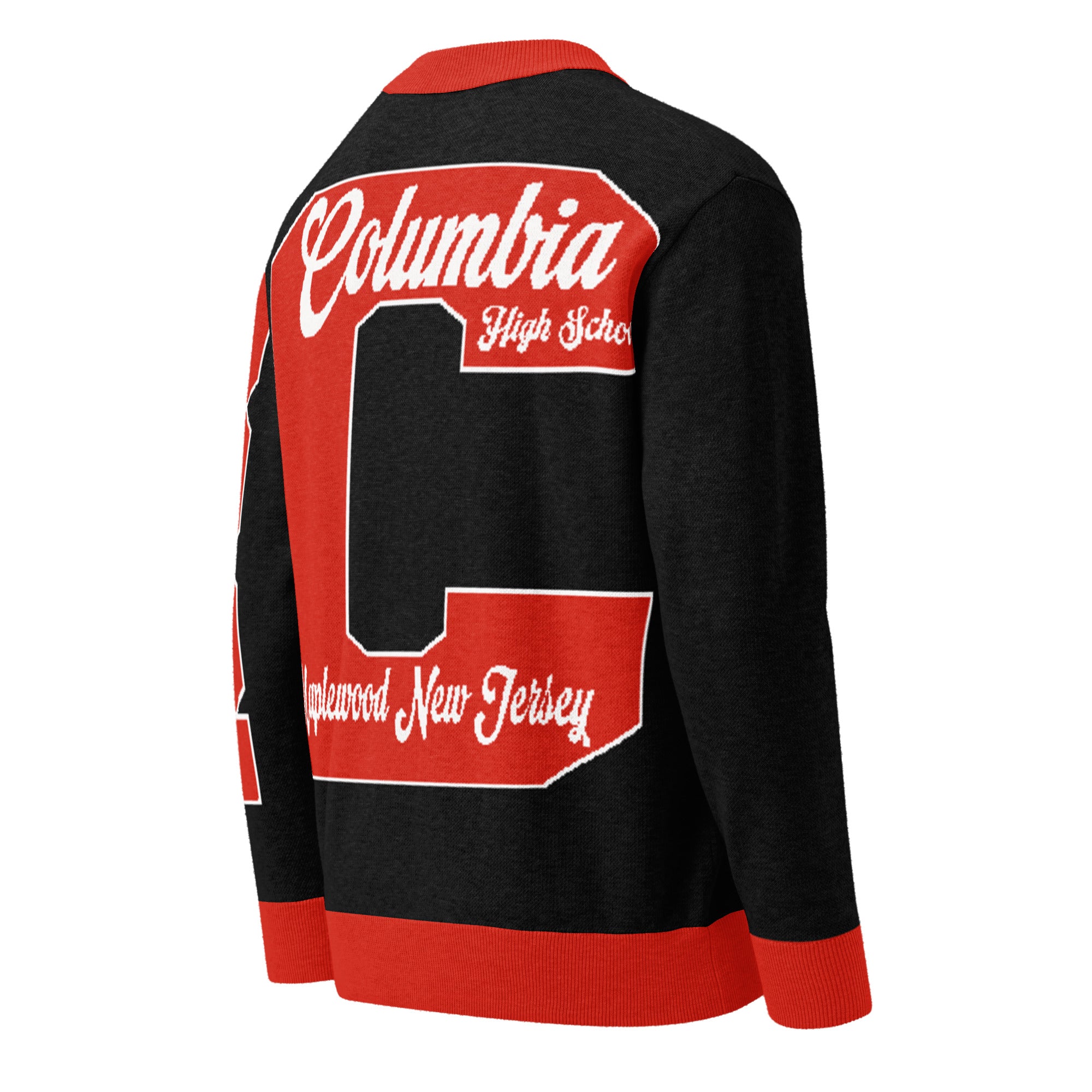 Columbia High (Maplewood, NJ) Letterman Knitted Cardigan