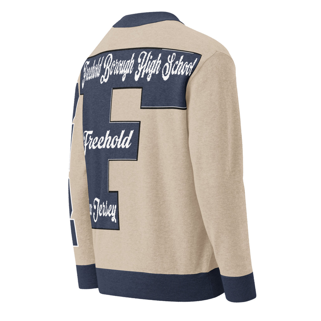 Freehold Boro Letterman Knitted Cardigan