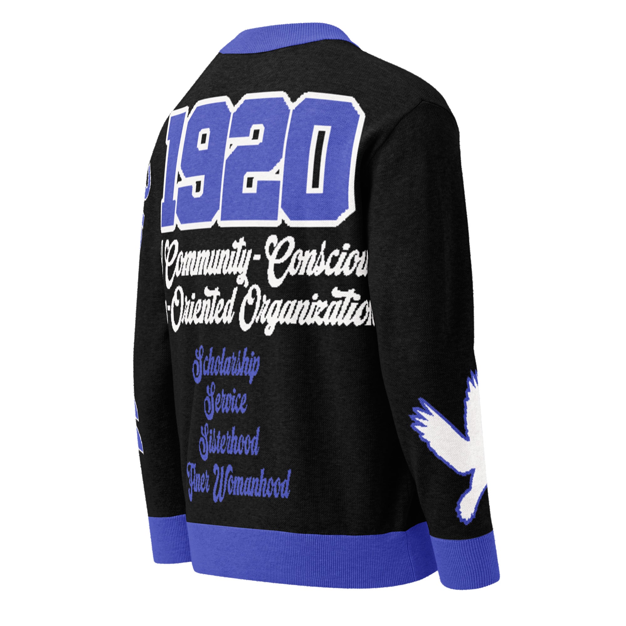 Zeta Phi Beta Knitted Cardigan