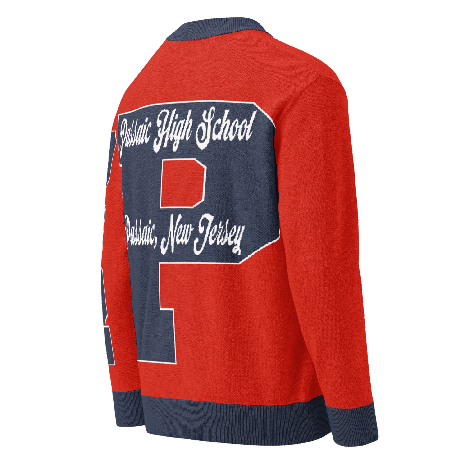Passaic High School (NJ) Letterman Knitted Cardigan