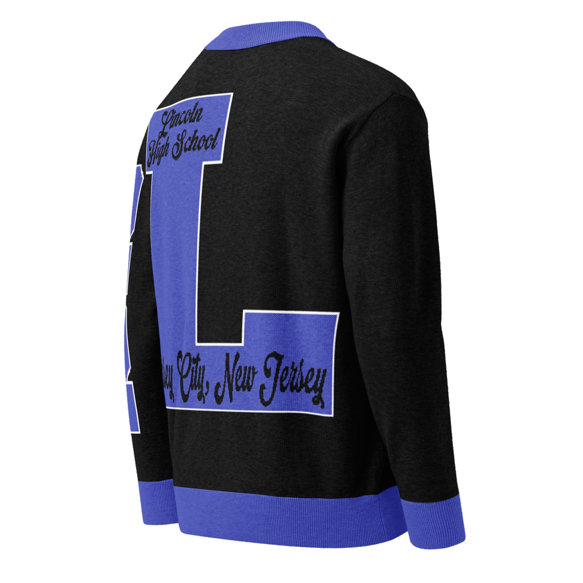 Lincoln High School (NJ) Letterman Knitted Cardigan