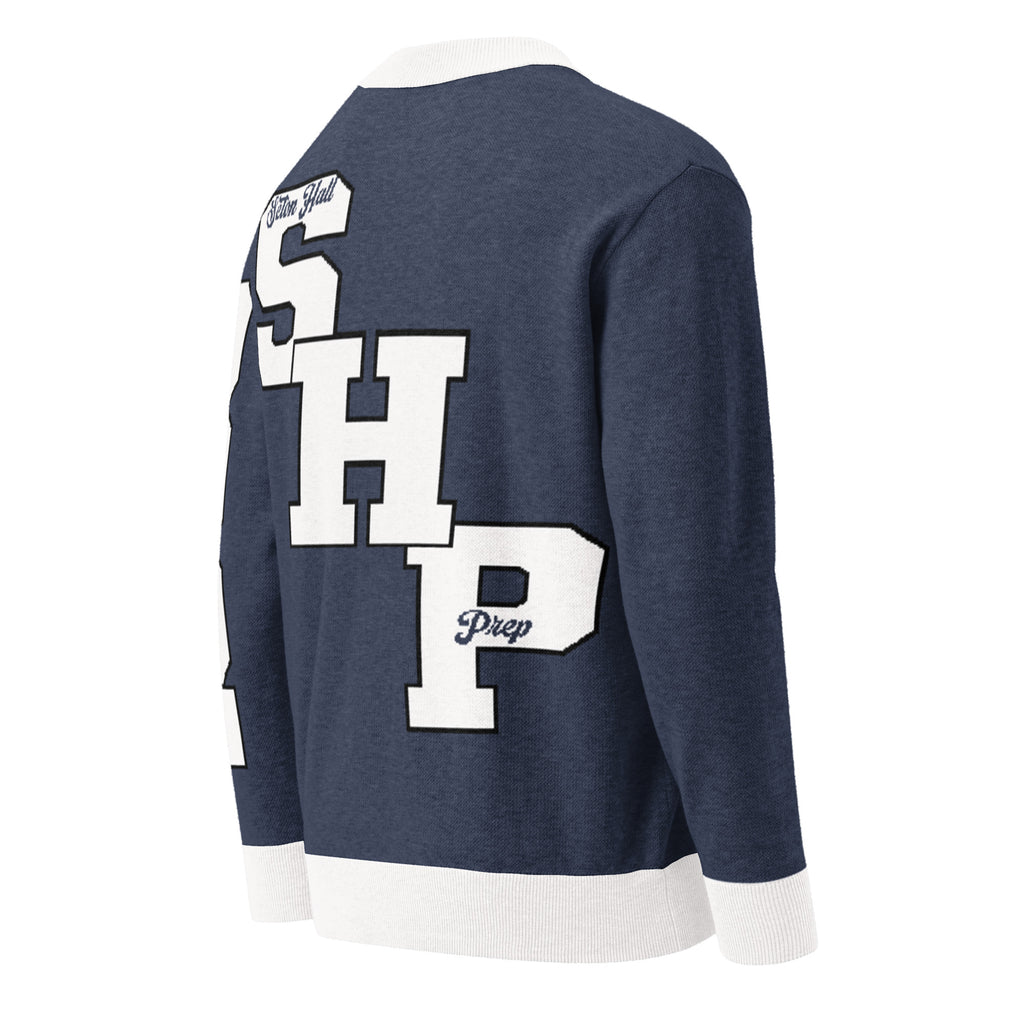 Seton Hall Prep Letterman Knitted Cardigan