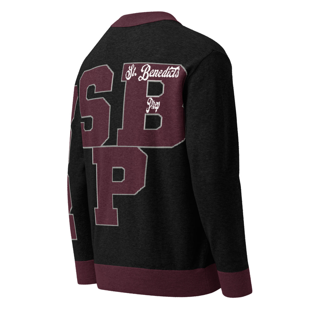 St. Benedicts Prep (NJ) Letterman Knitted Cardigan