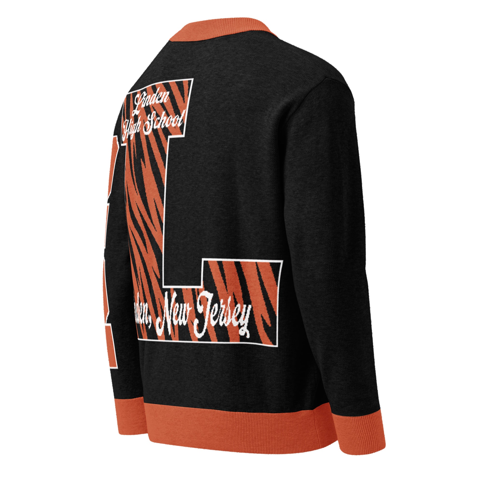 Linden High (NJ) Letterman Knitted Cardigan