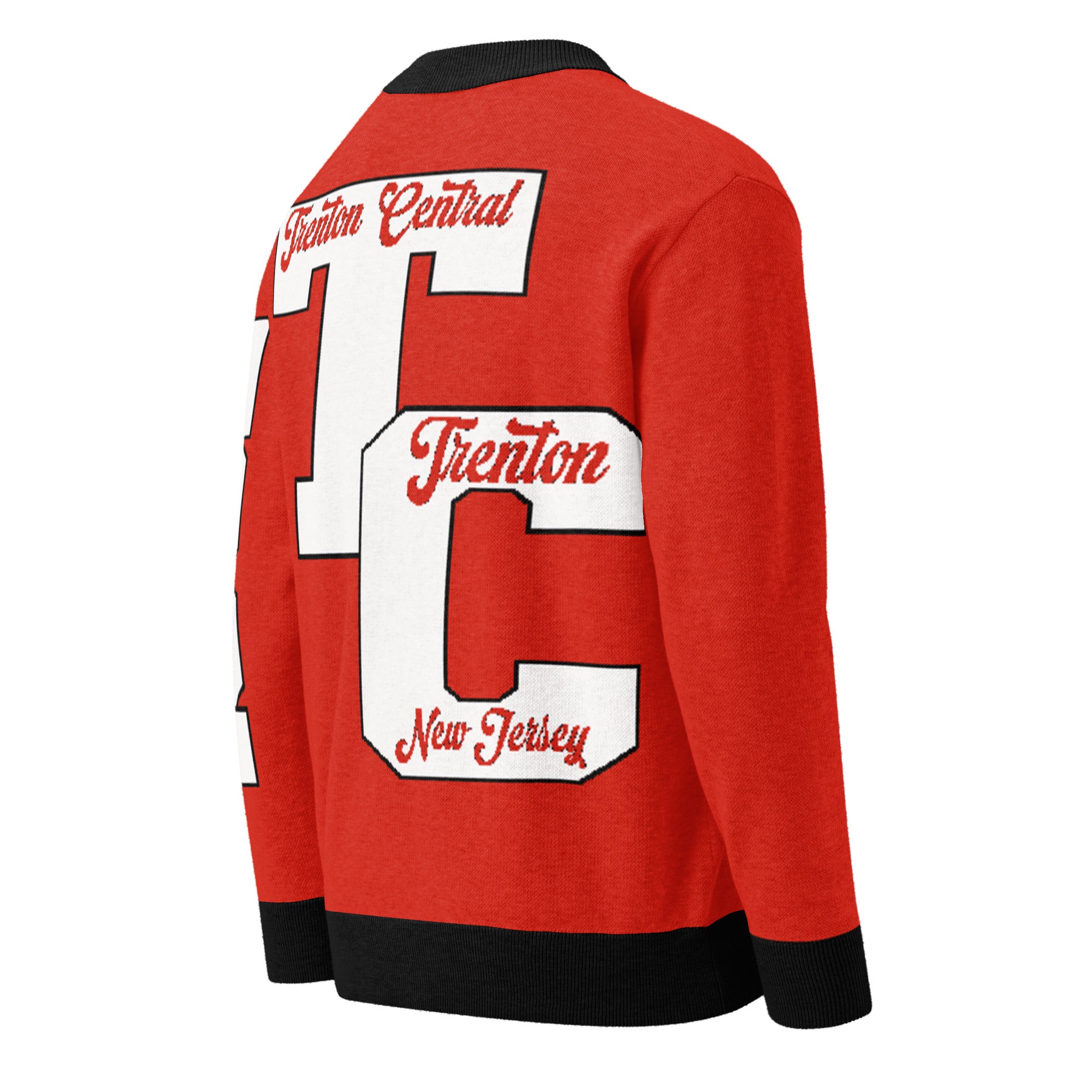 Trenton Central (NJ) Letterman Knitted Cardigan