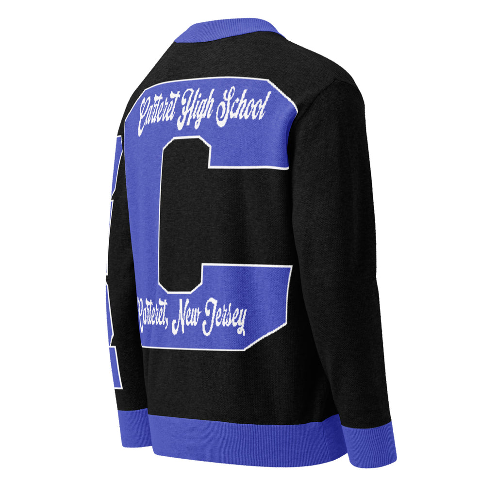 Carteret High (NJ) Letterman Knitted Cardigan