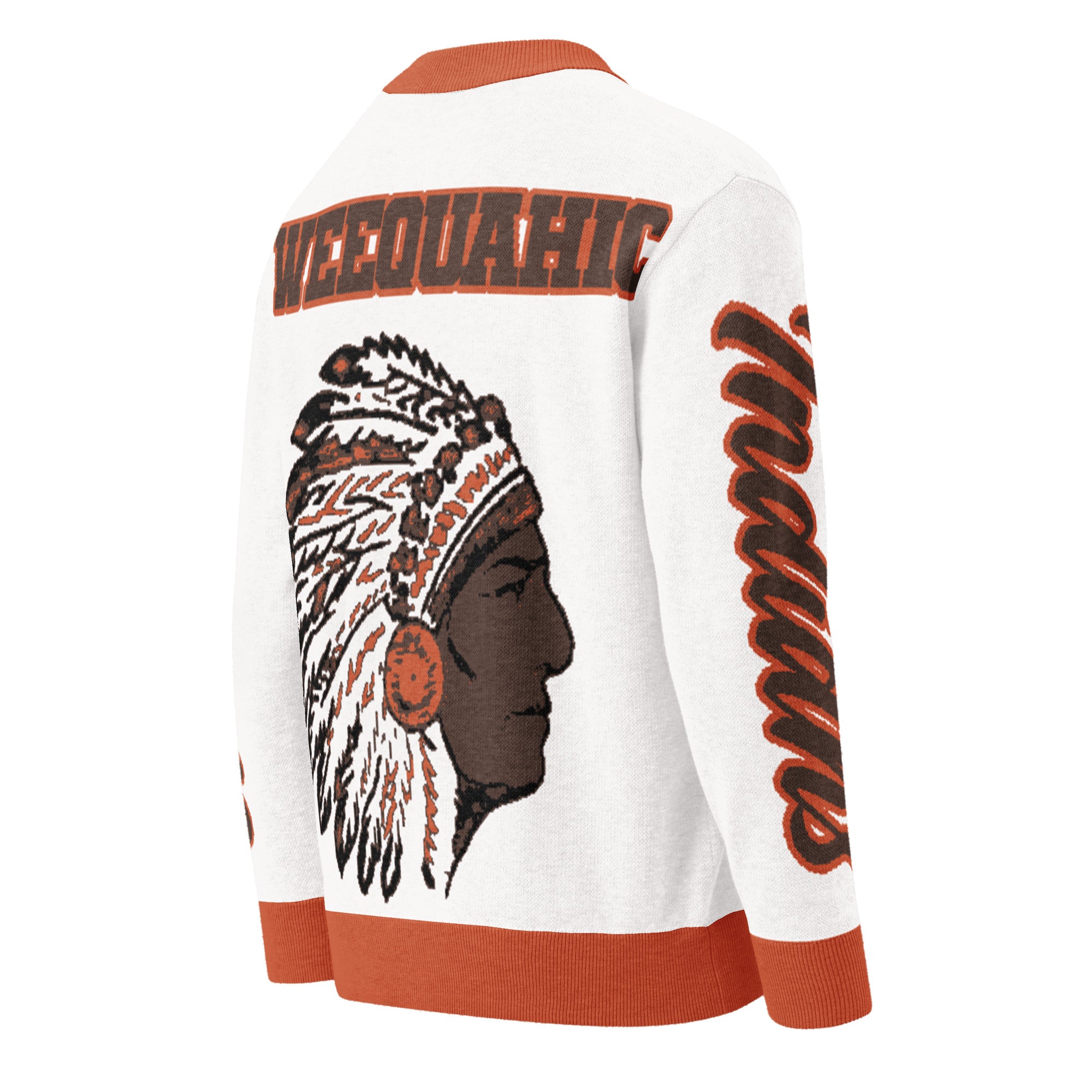 Weequahic High School x School Spirit Knitted Cardigan
