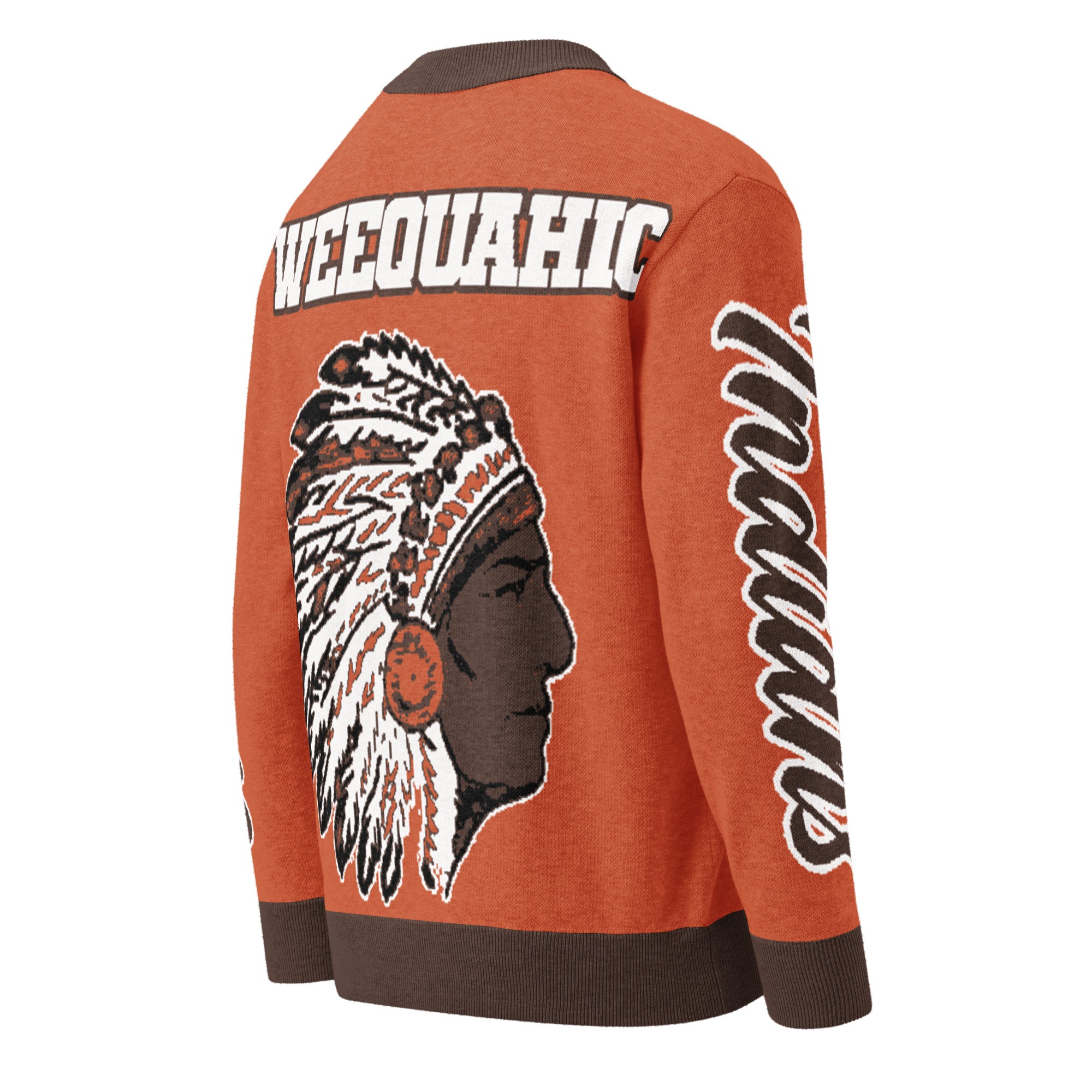 Weequahic High School x School Spirit Knitted Cardigan