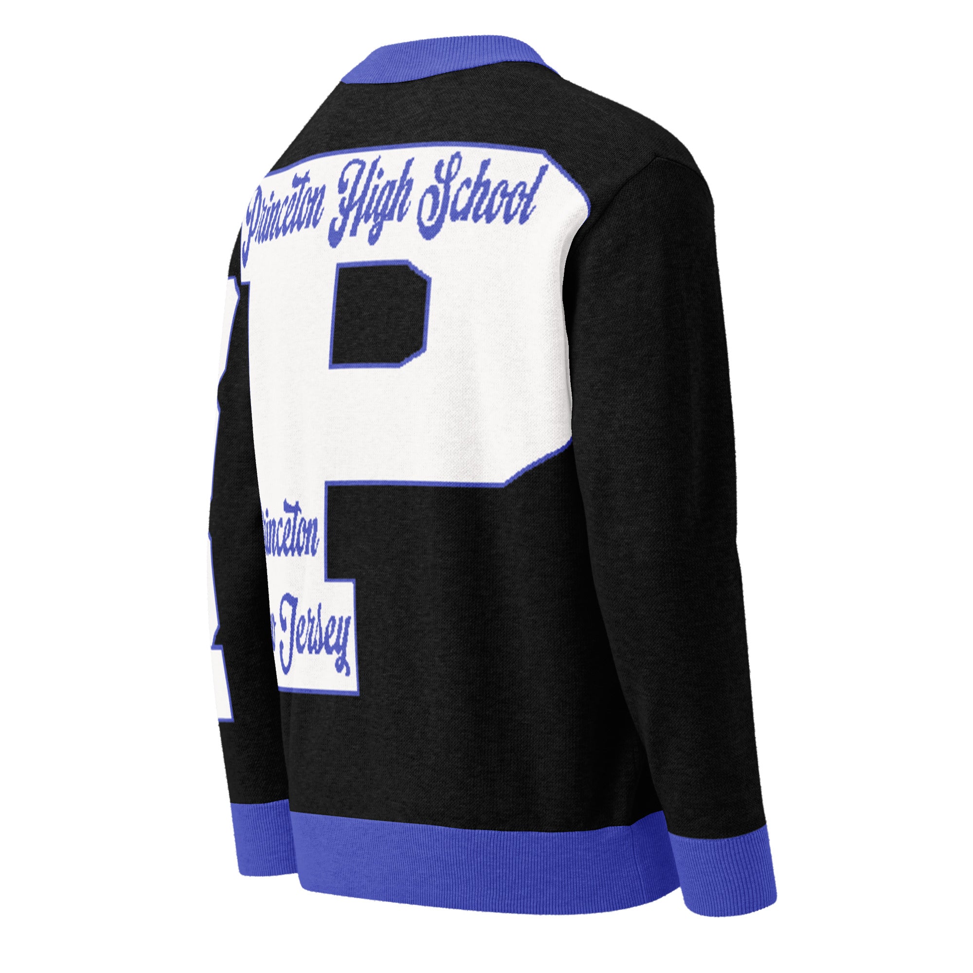 Princeton High School (NJ) Letterman Knitted Cardigan
