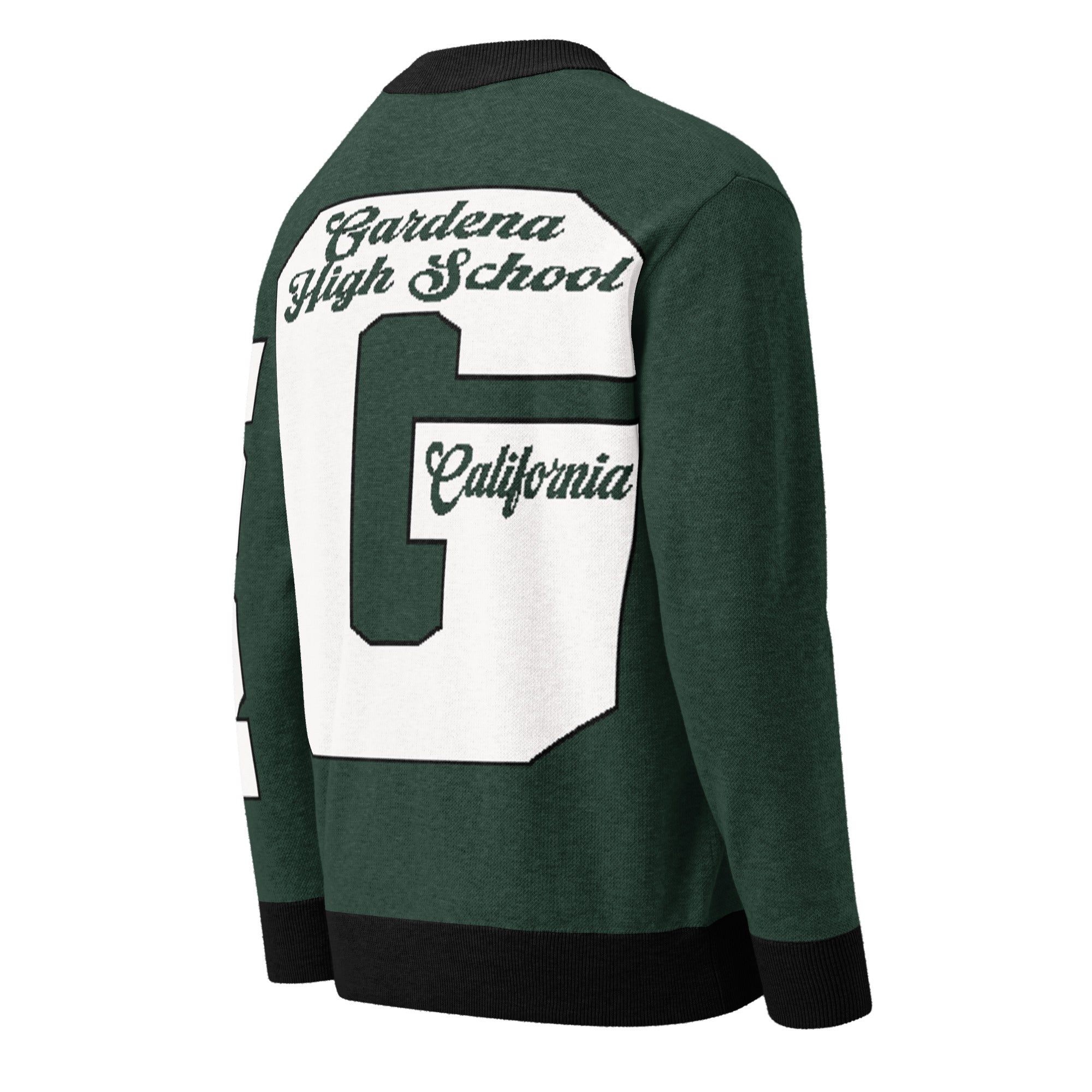 Gardena High (CA) Letterman Knitted Cardigan