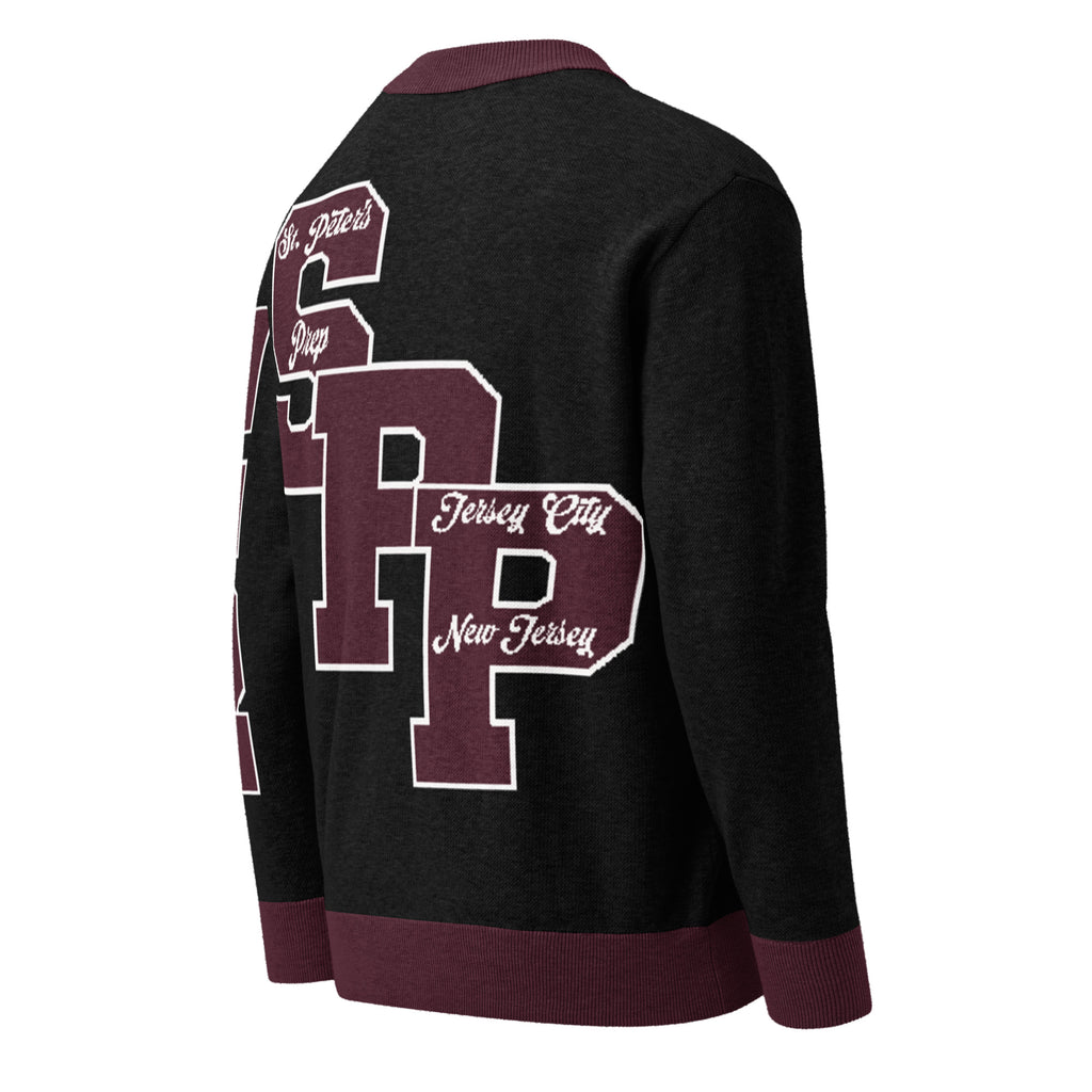 St. Peter's Prep (Jersey City, NJ) Letterman Knitted Cardigan