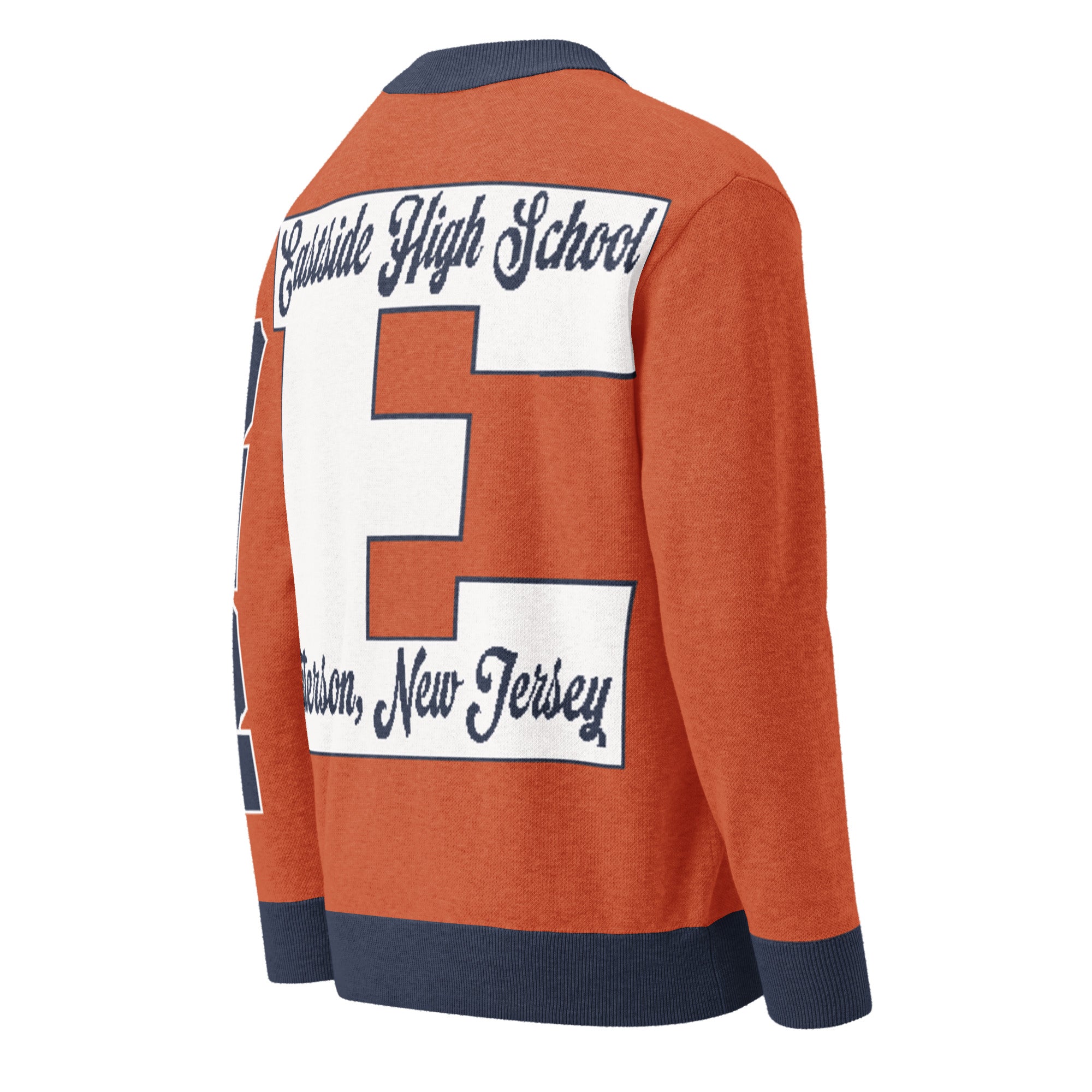 Eastside High School (Paterson, NJ) Letterman Knitted Cardigan